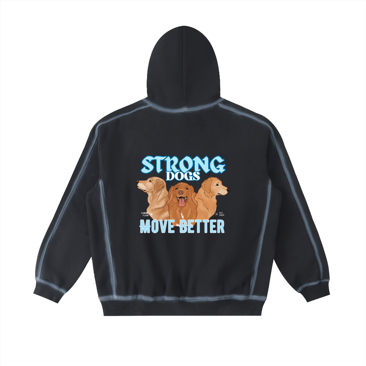 Strong Dogs Sunfaded Hoodie