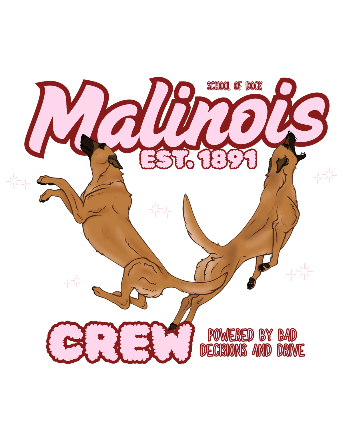 Malinois Crew Tee